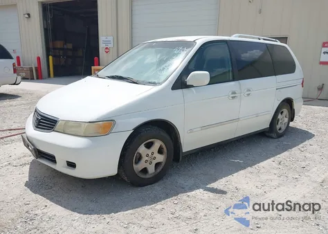 2000 Honda Odyssey Ex from USA, damaged, VIN 2HKRL1867YH623465